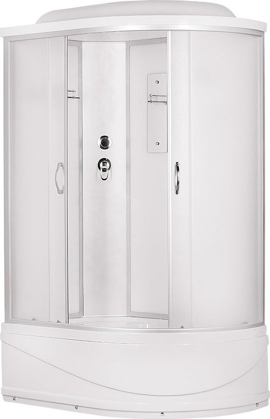 Душевая кабина Erlit Comfort ER3512TPL-C3-RUS 1200*800 мм (хром/матовое) левосторонняя