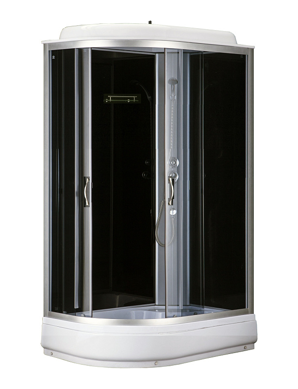 Душевая кабина Loranto CS-66120-20 R G 800*1200 мм (хром/прозрачное) R