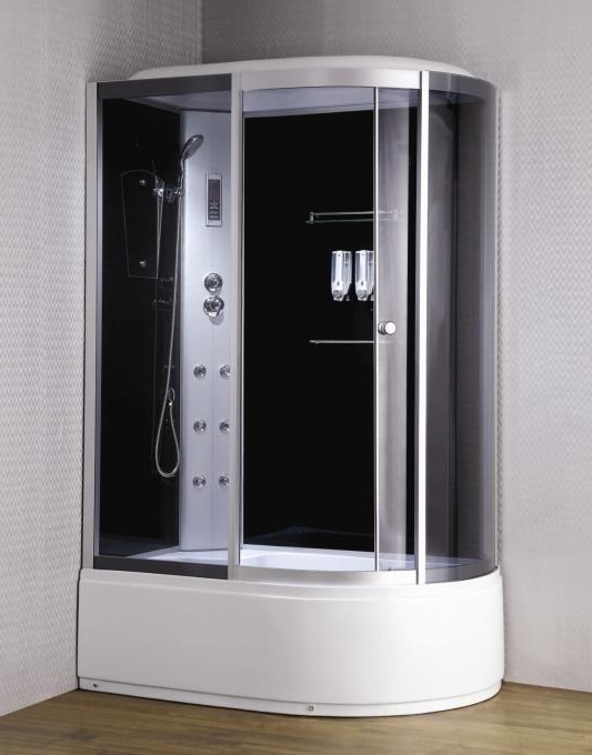 Душевая кабина Loranto CS-007-1L 1200*850 мм (хром/прозрачное)