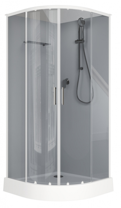 Душевая кабина Aquanet Passion EVO R white4 900*900 мм (белый/тонированное)