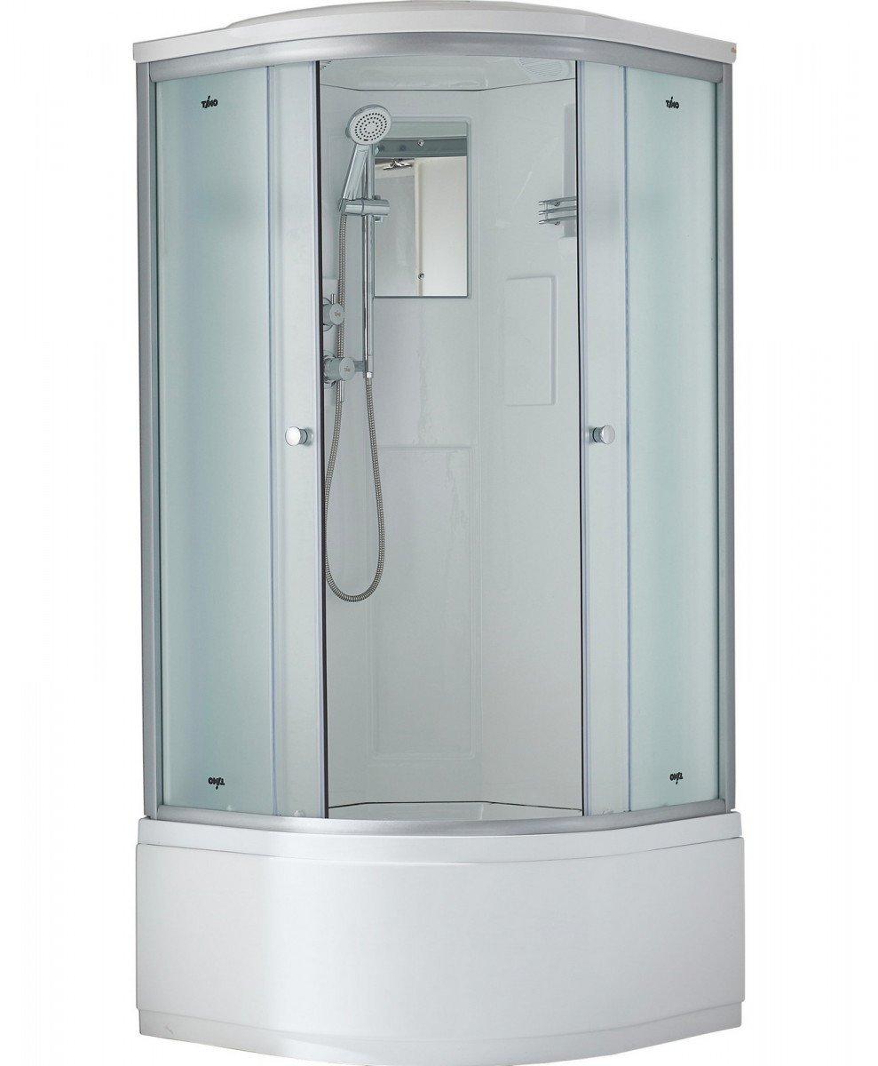 Душевая кабина Timo Standart T-5590 900*900 мм (хром/матовое)