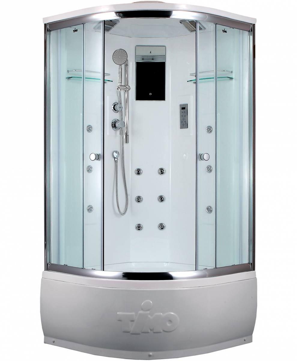 Душевая кабина Timo Lux T-7700 1000*1000 мм (хром/прозрачное)