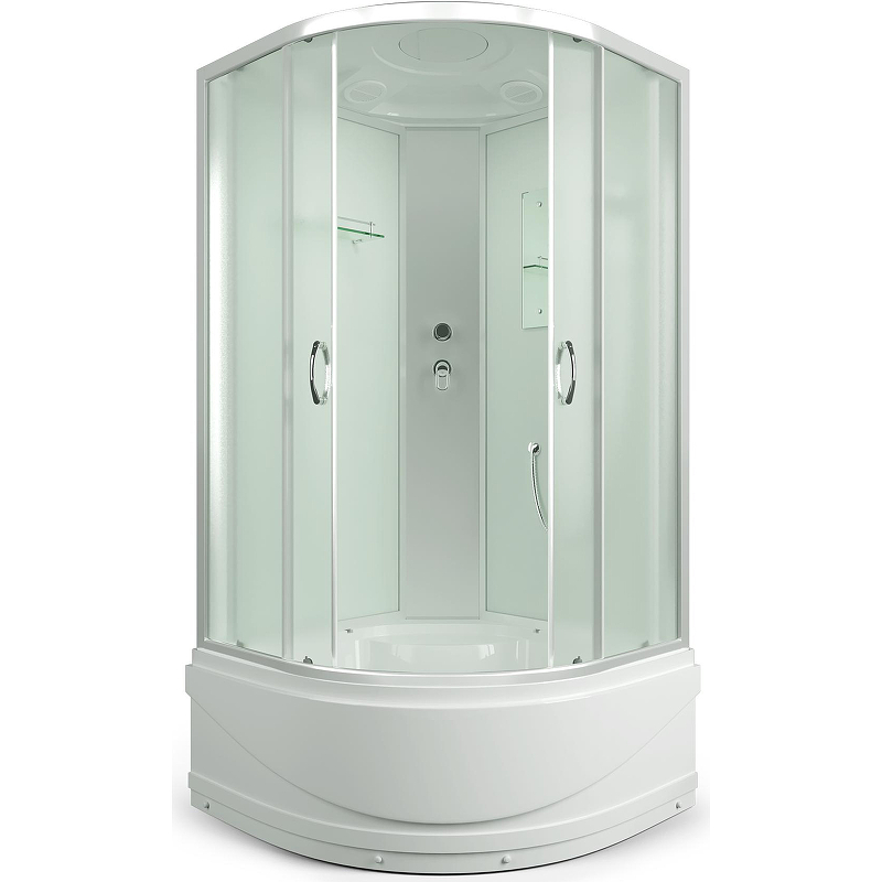 Душевая кабина Erlit ER3509TP-C3-RUS 900*900 мм (хром/матовое)