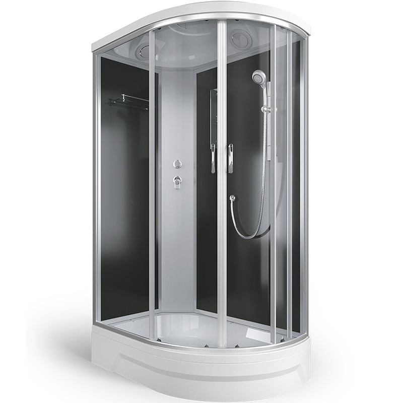 Душевая кабина Erlit ER351226L-C4-RUS 1200*800 мм (хром/тонированное)