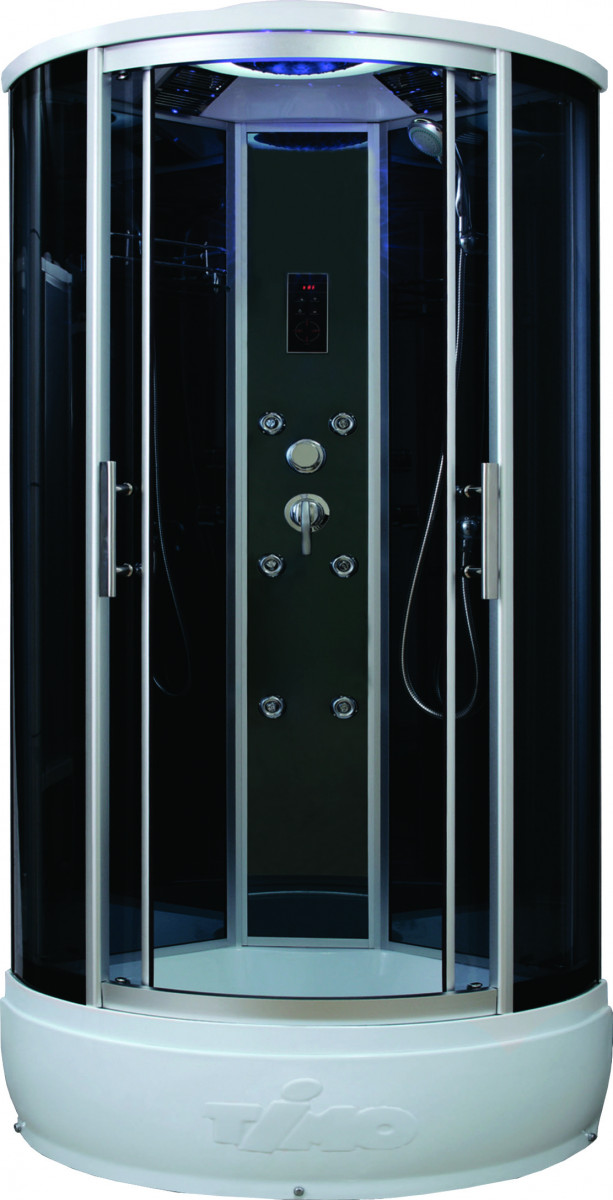 Душевая кабина Timo Standart T-1180 800*800 мм (хром/тонированное)