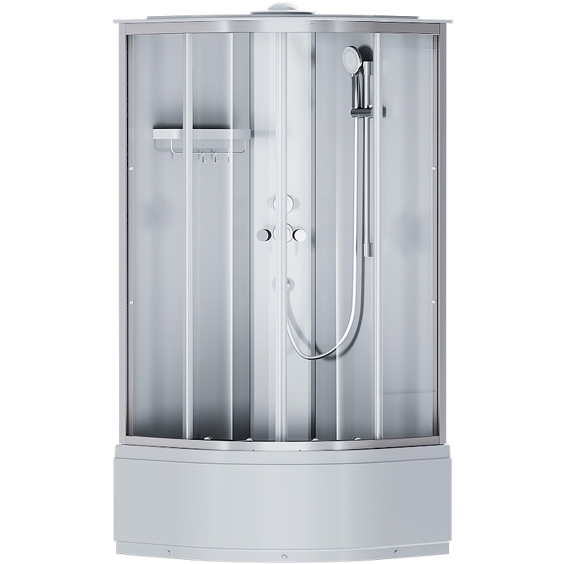 Душевая кабина Am.Pm X-Joy Deep W94C-401A-090MT 900*900 мм (хром  матовый/прозрачное)
