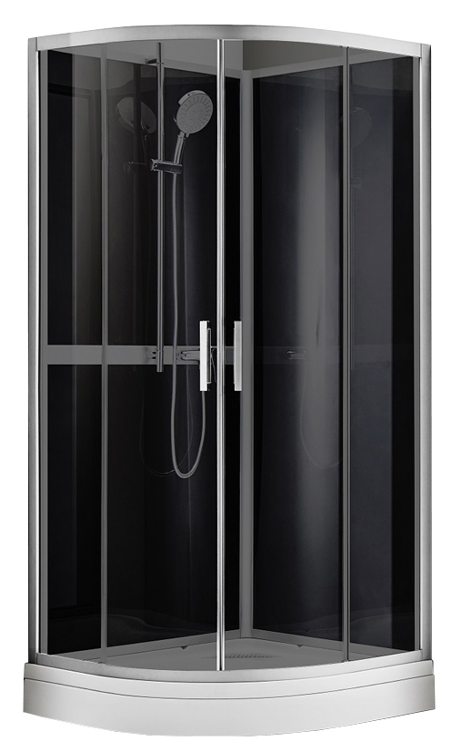 Душевая кабина Azario DENVER AZ-N10812 900 GREY 900*900 мм (серый/тонированное)