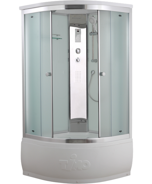 Душевая кабина Timo Comfort T-8890 Fabric Glass 900*900 мм (хром/матовое)