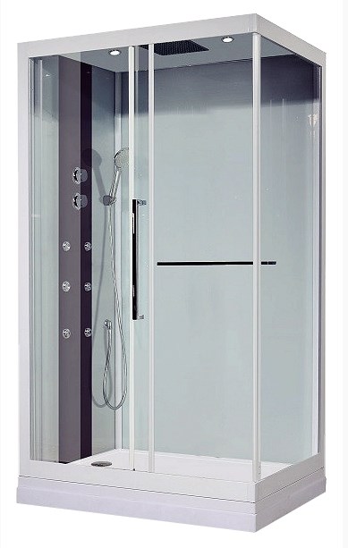 Душевая кабина Orans OLS-SR86159 L/R 1200*900 мм с гидромассажем (белый/прозрачное)