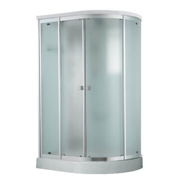 Душевая кабина Timo Comfort T-8802 L Fabric Glass 1200*850 мм (хром/матовое)