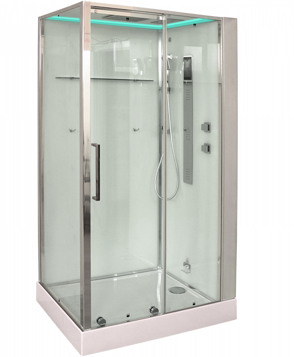 Душевая кабина Timo Premium HELMA Н-520 L 1200*900 мм (хром/прозрачное)