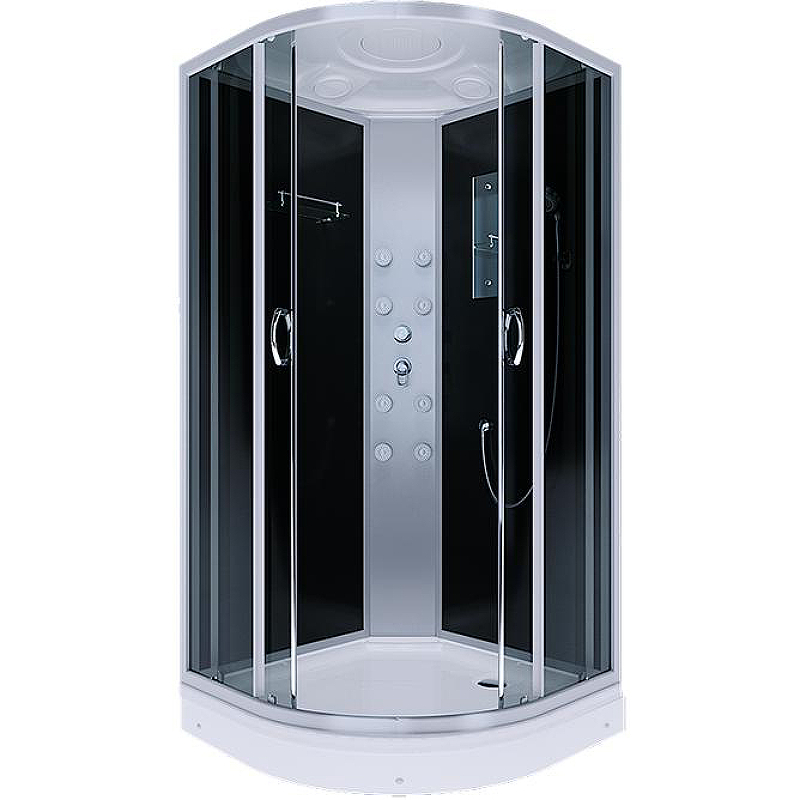 Душевая кабина Erlit ER3509PF-C4-RUS 900*900 мм (хром/тонированное)