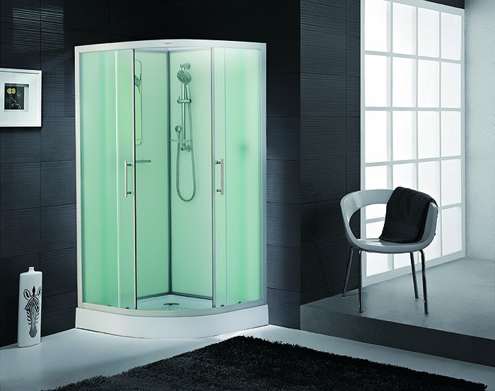 Душевая кабина Esbano Elegancia ESKB100C 1000*1000 мм (хром матовый/рифленое)