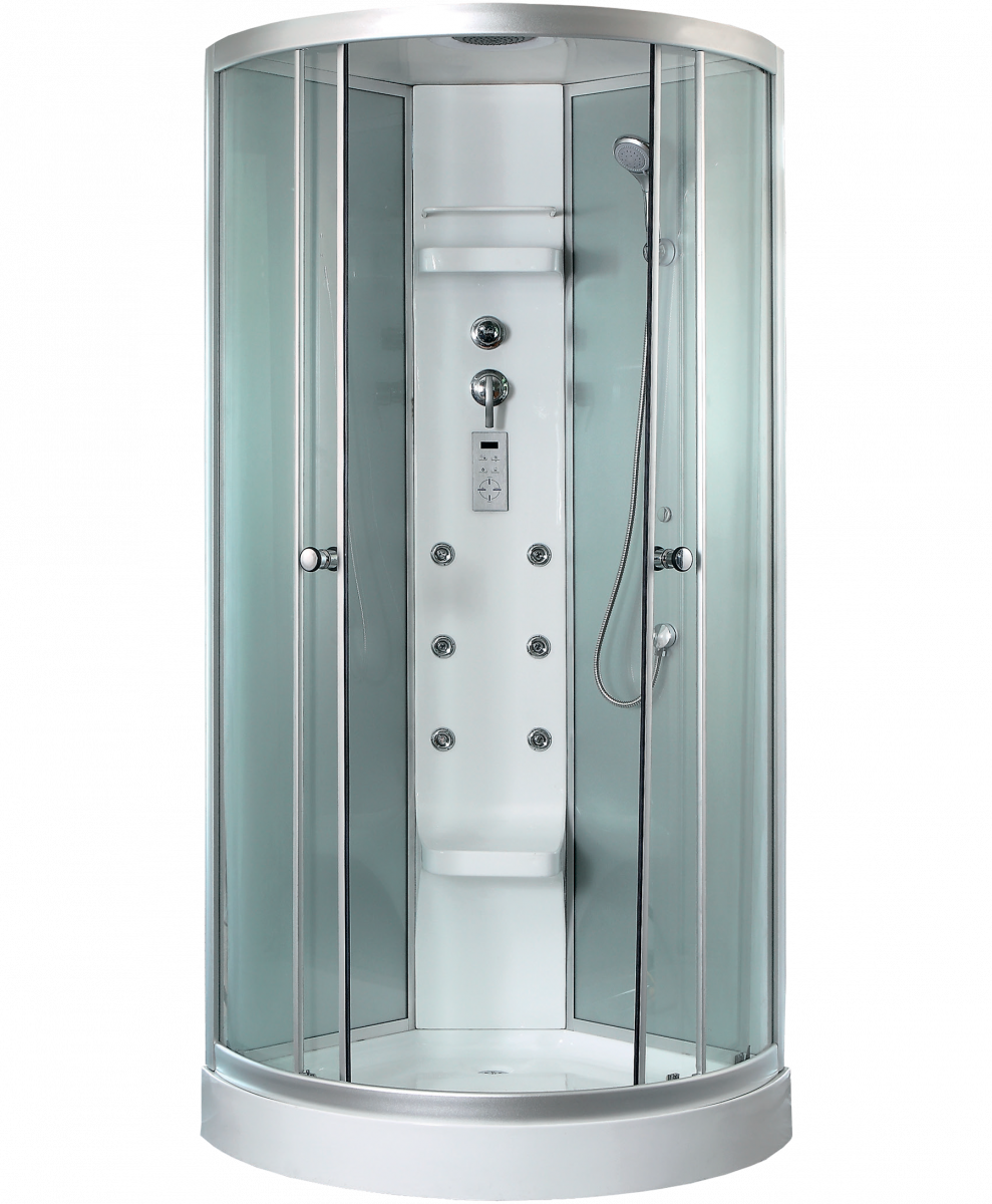 Душевая кабина Timo Lux TL-1503 1000*1000 мм (хром/прозрачное)