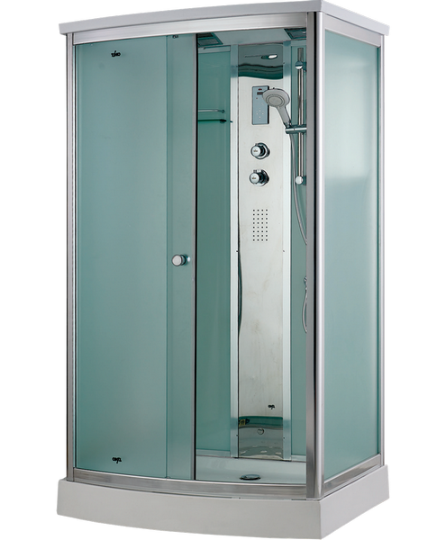 Душевая кабина Timo Comfort T-8815 Fabric Glass 1200*900 мм (хром/матовое)