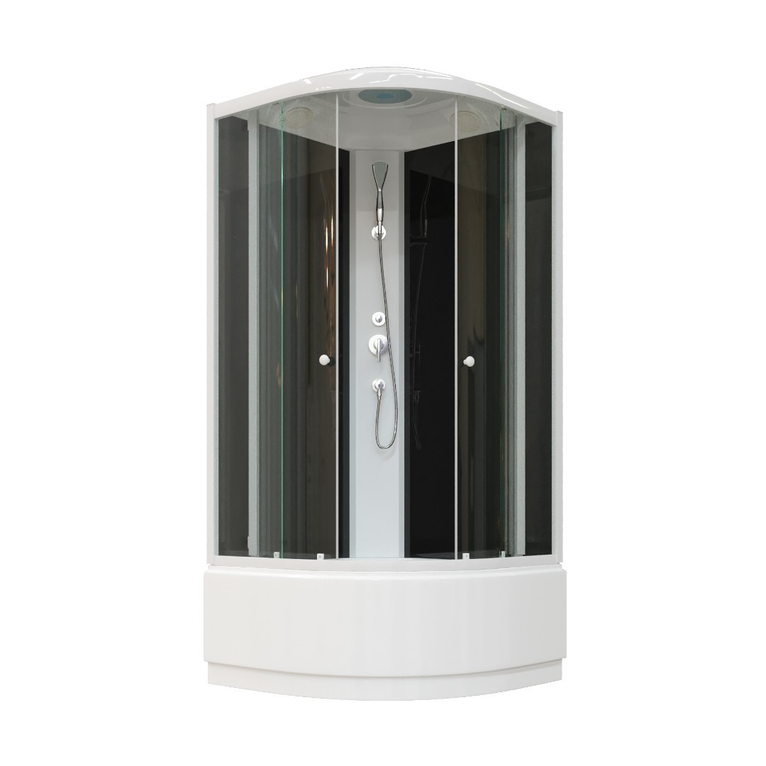 Душевая кабина Parly Classic Эконом EC1021 1000*1000 мм (белый/тонированное)