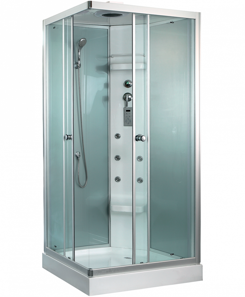 Душевая кабина Timo Lux TL-1504 R 1100*850 мм (хром/прозрачное)