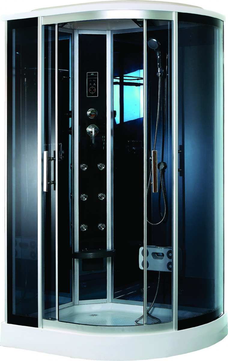 Душевая кабина Timo Standart T-1102 L 1200*850 мм (хром/тонированное)