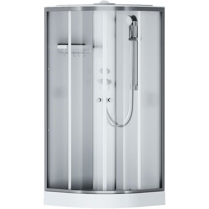 Душевая кабина Am.Pm X-Joy W94C-401-090MT 900*900 мм (хром матовый/прозрачное)
