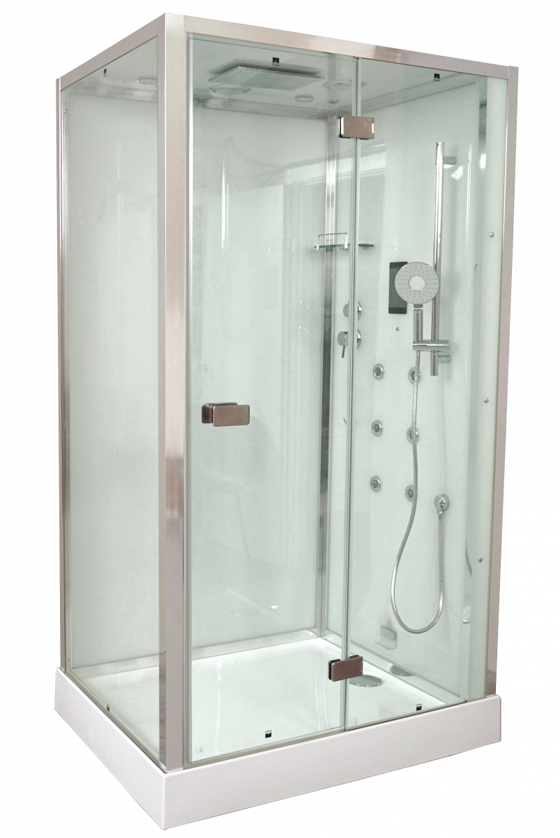 Душевая кабина Timo Premium PURO Н-511 L 1200*900 мм (хром/прозрачное)