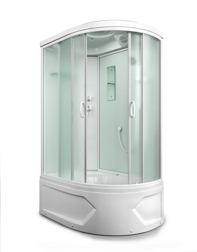 Душевая кабина Mirwell MR3512TPL-C3-RUS 1200*800 мм (белый/матовое) L