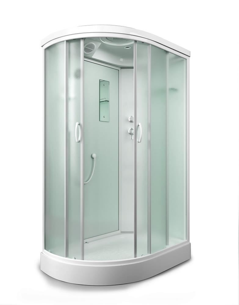 Душевая кабина Mirwell MR3512PR-C3-RUS 1200*800 мм (белый/матовое) R