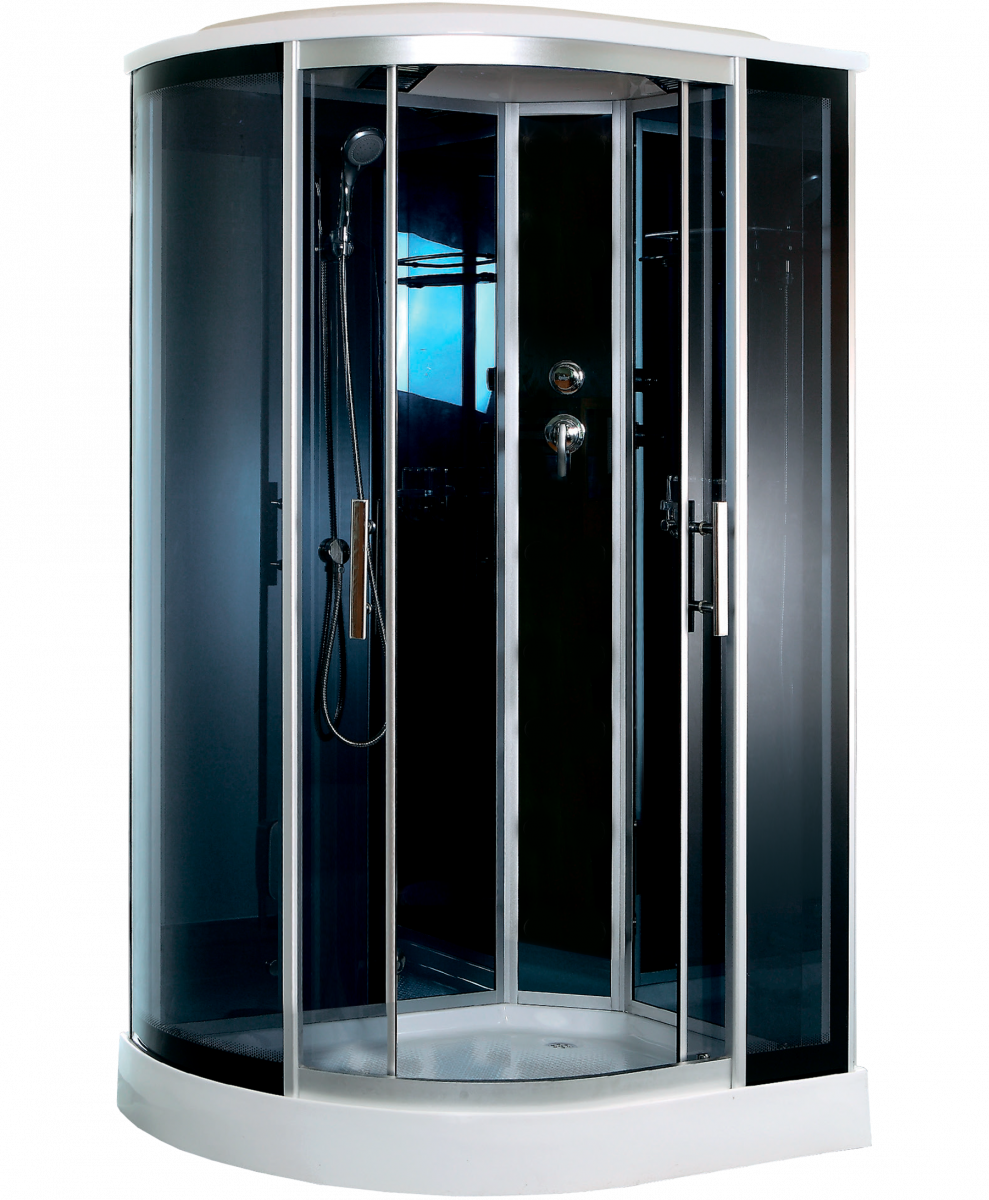 Душевая кабина Timo Standart T-1102 R P 1200*850 мм (хром/тонированное)