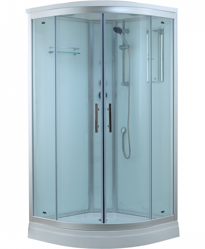 Душевая кабина Timo Standart T-6609 Silver 900*900 мм (хром/прозрачное)