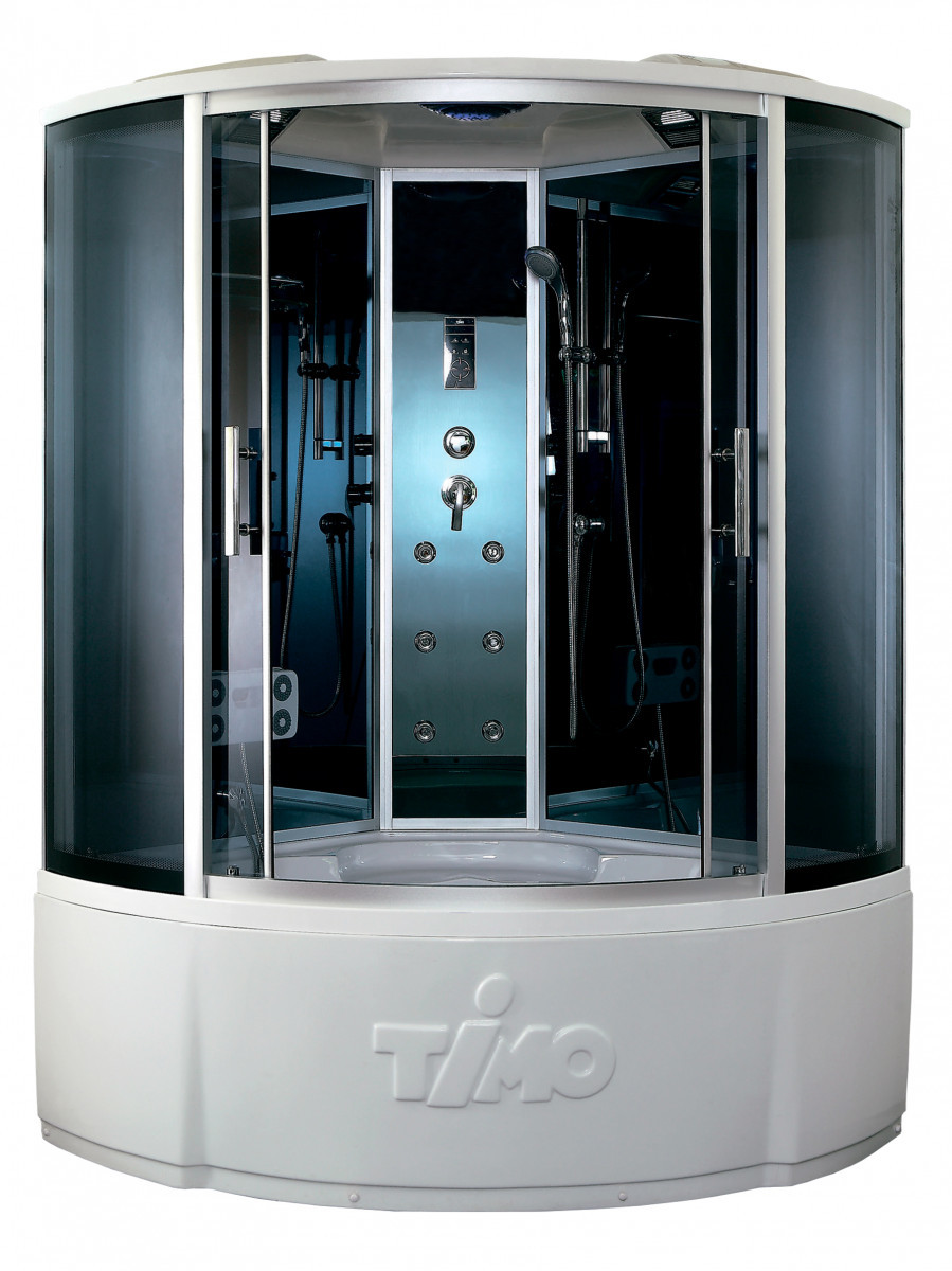 Душевой бокс Timo Standart Т-1125 1200*1200 мм (хром/тонированное)