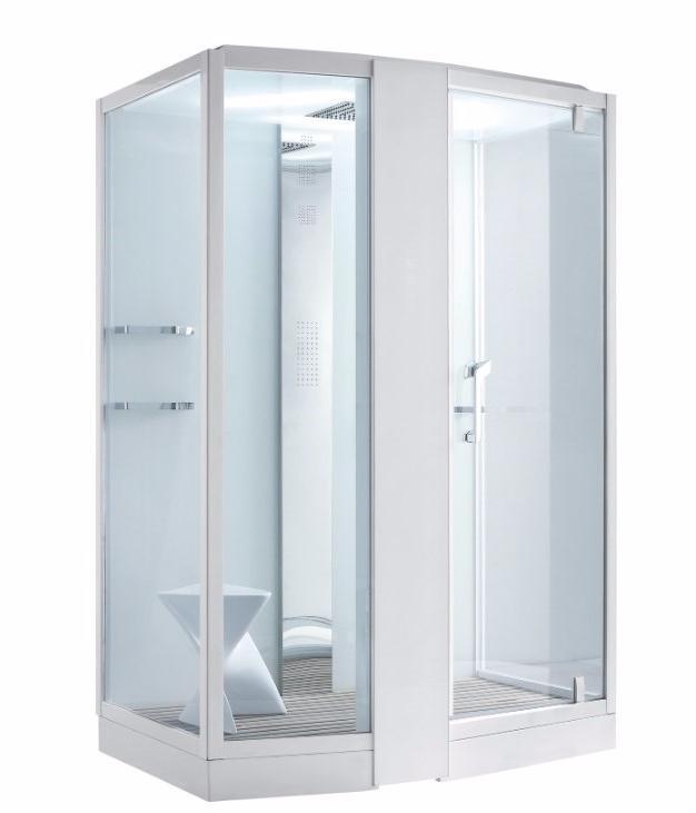 Душевая кабина Orans SR-89102LS White 1500*1000 мм с гидромассажем, с паром (белый/прозрачное)