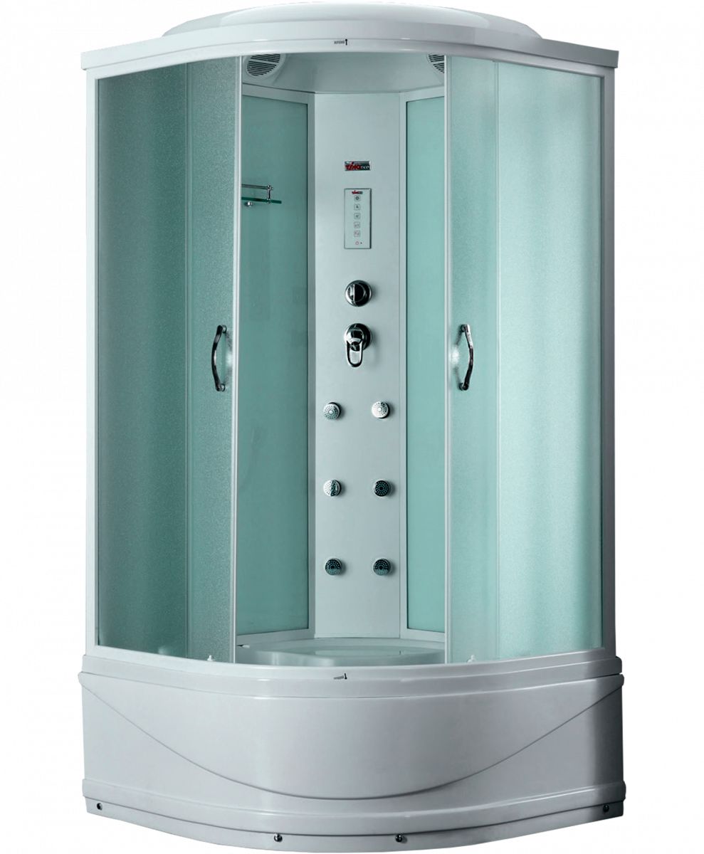 Душевая кабина Timo Eco TE-0780 800*800 мм (белый/матовое)