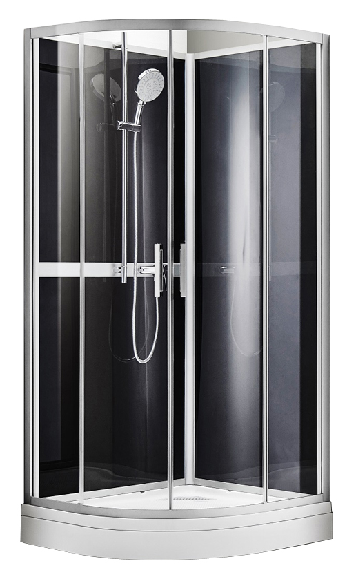 Душевая кабина Azario DENVER AZ-N10812 900 900*900 мм (серый/прозрачное)