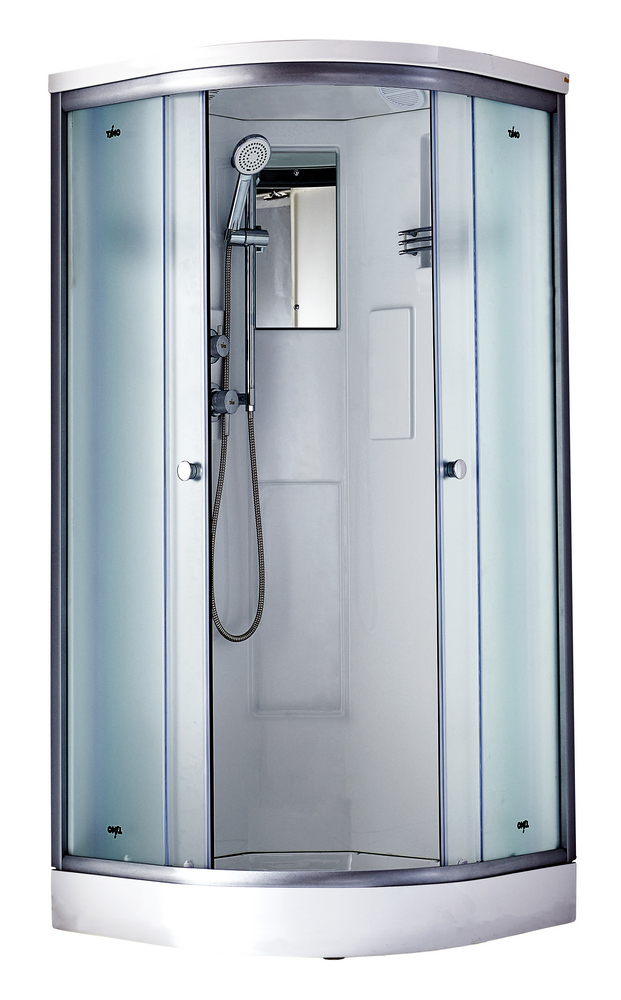 Душевая кабина Timo Standart T-5509 900*900 мм (хром/матовое)