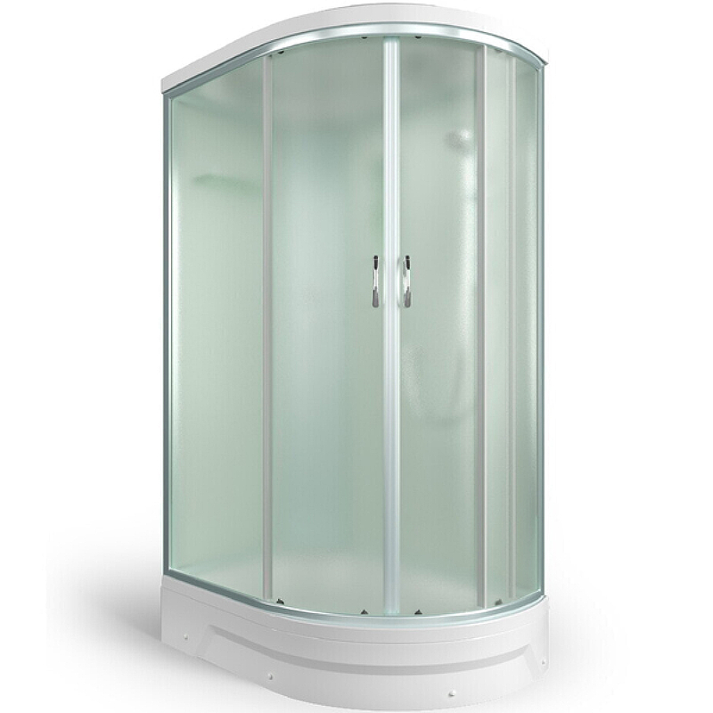 Душевая кабина Erlit ER351226L-C3-RUS 1200*800 мм (хром/матовое)