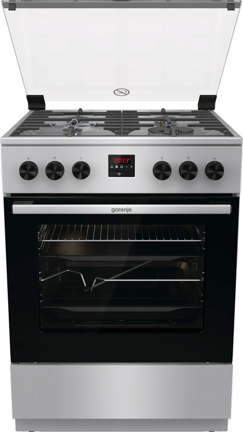 Газовая плита Gorenje GGI6C20XA (серебристый)