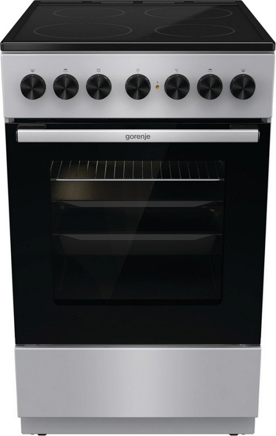 Электрическая плита Gorenje GEC5B41SG (серебристый)