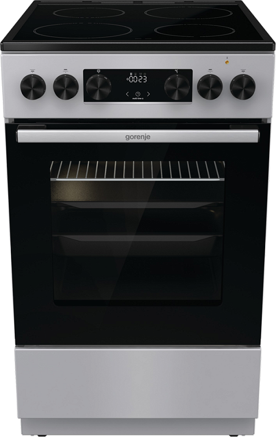 Электрическая плита Gorenje GEC5C41SG (серебристый)