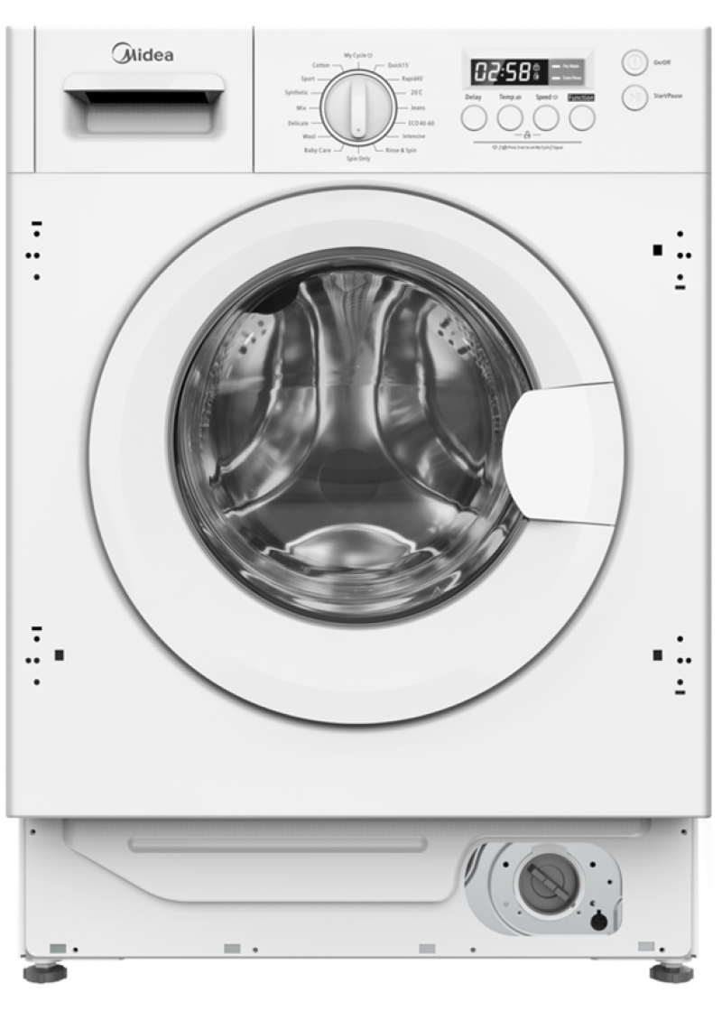 Встраиваемая стиральная машина Midea MFG10W60/W-RU (6кг)