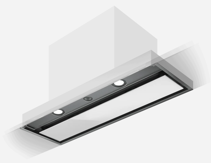 Вытяжка встраиваемая в подвесной шкаф ELICA BOX IN PLUS IXGL/A/60 60 см (белый)