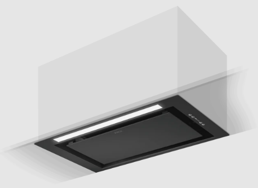 Вытяжка встраиваемая в подвесной шкаф ELICA LANE SENSOR @ BLMAT/A/52 60 см (черный)