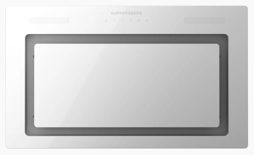 Встраиваемая вытяжка для шкафа Kuppersberg INFLAT 60 W 60 см (белый)