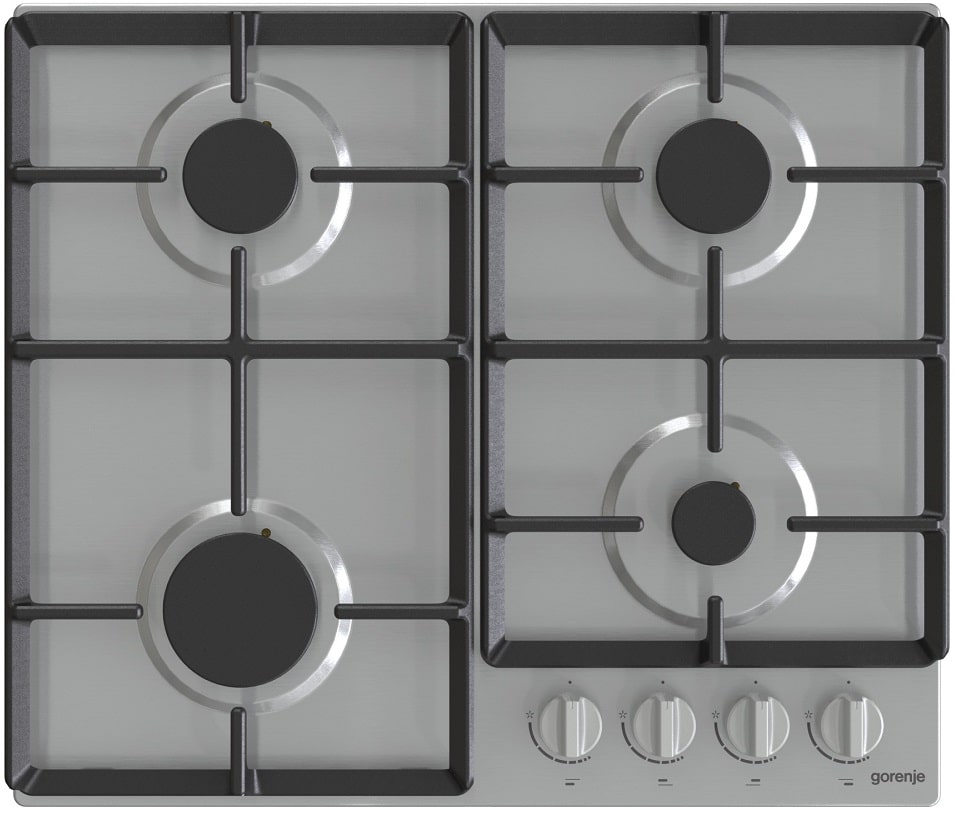 Газовая варочная панель Gorenje G641EX 60 cм (нержавеющая сталь)