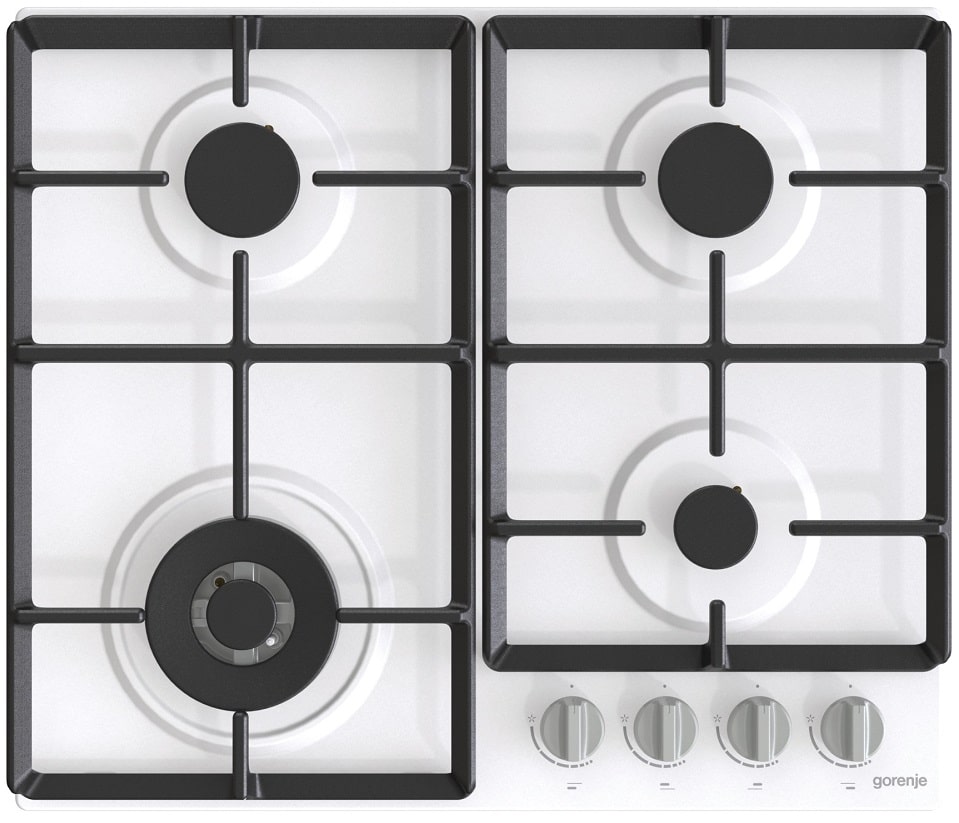 Газовая варочная панель Gorenje GW641EXW 60 cм (белый)
