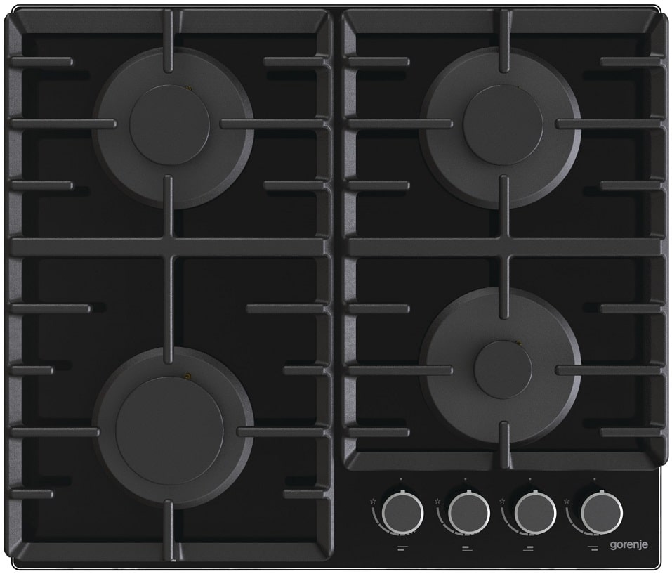 Газовая варочная панель Gorenje GT642AB 60 cм (черный)