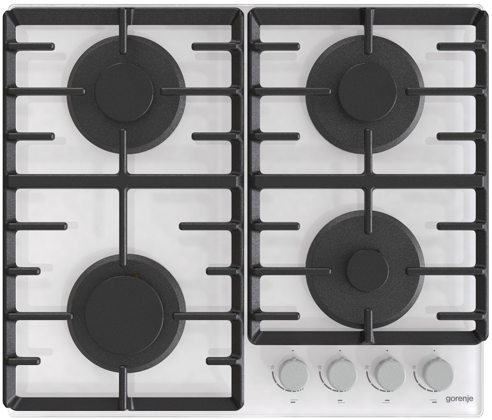 Газовая варочная панель Gorenje GT642AXW 60 cм (белый)