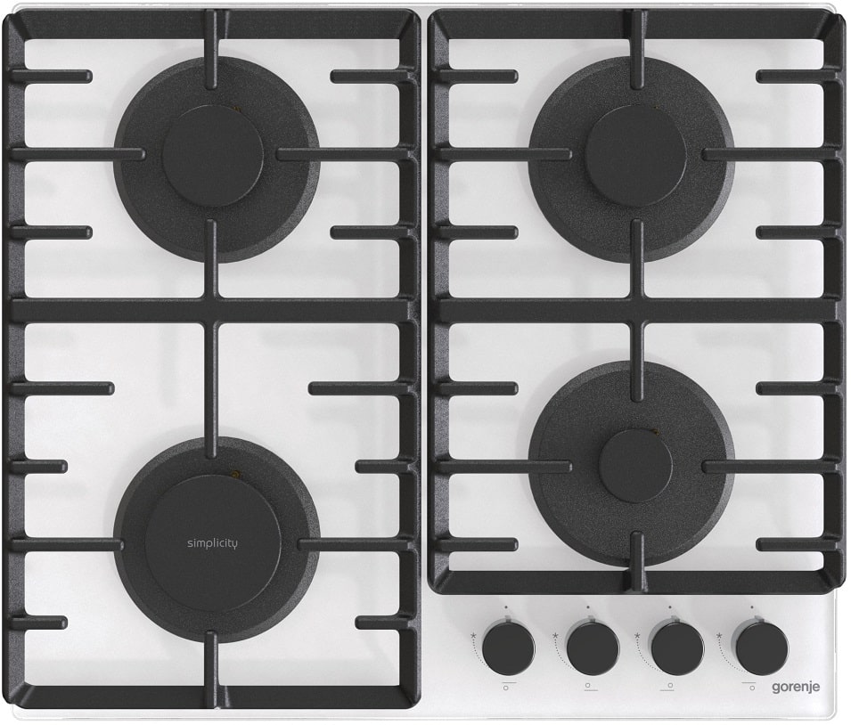 Газовая варочная панель Gorenje GT642SYW 60 cм (белый)