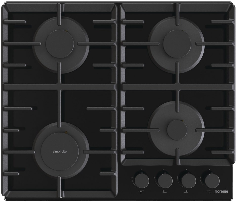 Газовая варочная панель Gorenje GT642SYB 60 cм (черный)