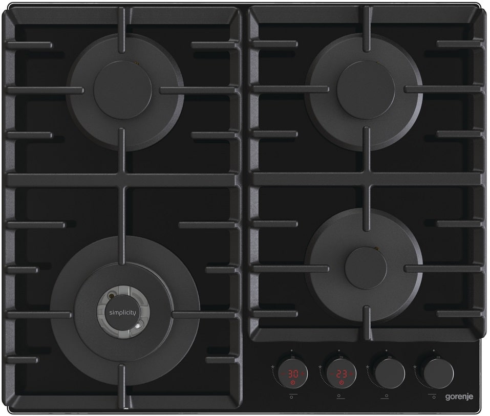Газовая варочная панель Gorenje GKTW642SYB 60 cм (черный)