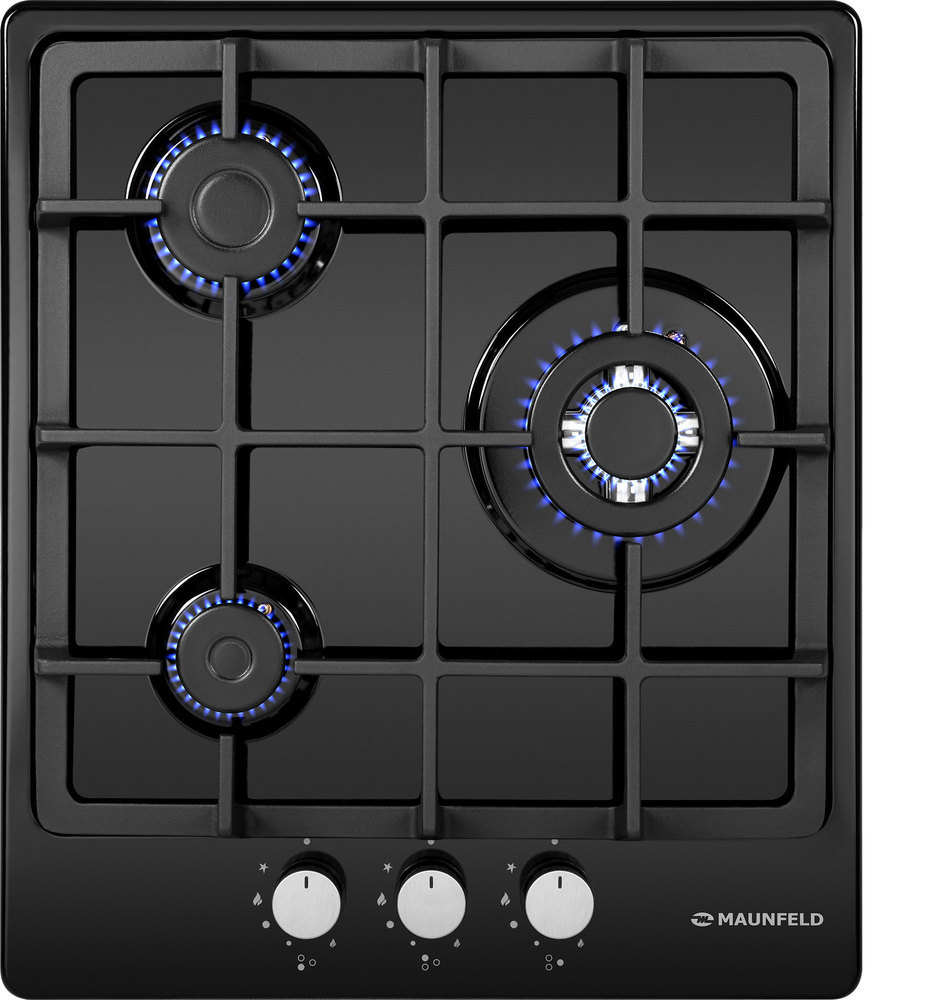 Газовая варочная панель Maunfeld EGHE.43.33CB/G 45 см (черный)