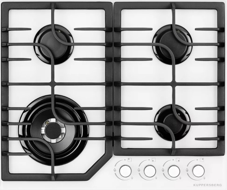 Газовая поверхность Kuppersberg FG 63 W 60 см(белый)